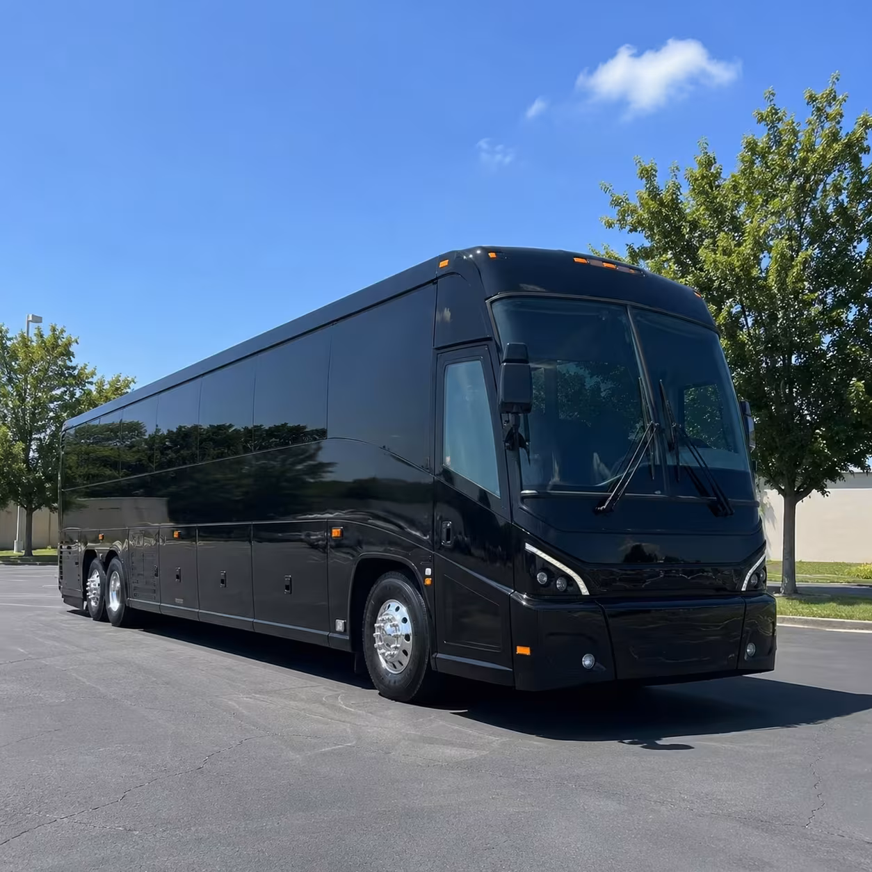 corporate commuter bus rentals for downtown billings offices