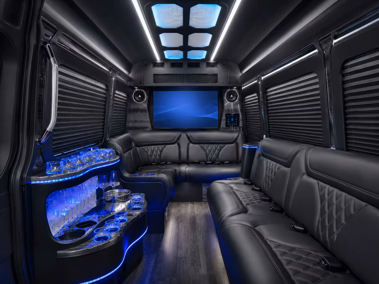 sprinter limousine inside