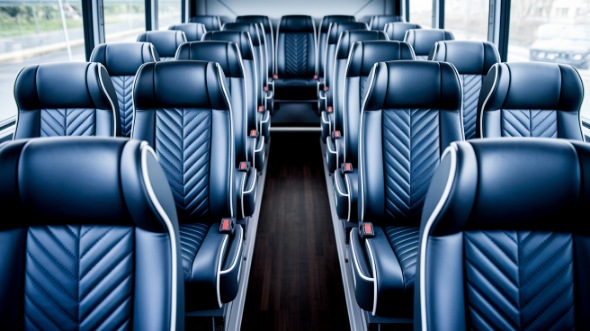 billings 15 passenger minibus inside