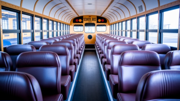 billings school bus rental inside